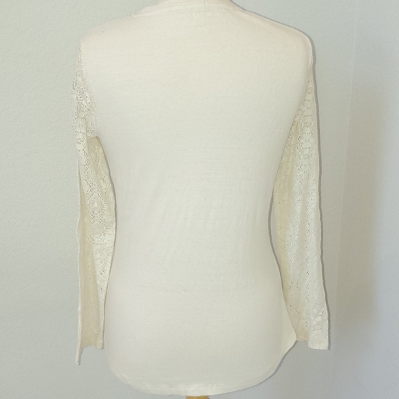 Prana Off-white long sleeve sweater - Picture 4 of 5